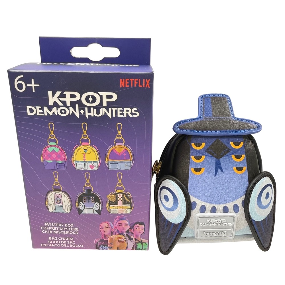 SUSSIE Loungefly Netflix K-Pop Demon Hunters Mystery Box Bag Charm Keychain NEW